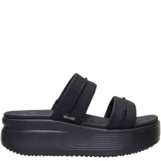 Γυναικείες Πλατφόρμες 45256-060-AUSTIN SLIDE CLASSIC Αδιάβροχο Eco-Leather Μαύρο HEY DUDE