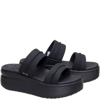 Γυναικείες Πλατφόρμες 45256-060-AUSTIN SLIDE CLASSIC Αδιάβροχο Eco-Leather Μαύρο HEY DUDE