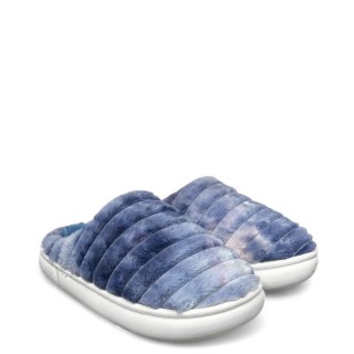 Γυναικείες Χειμερινές Παντόφλες 47018 Γούνα Μπλέ HOT SAND