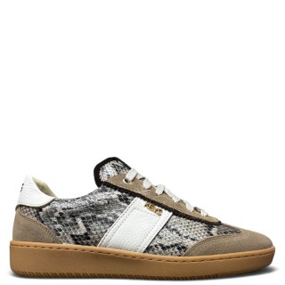 Γυναικεία Sneakers K-13114 Δέρμα Καστόρι-Δέρμα Φίδι Μπεζ KEYS