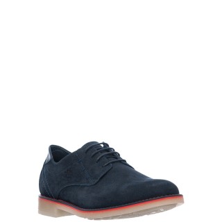 Ανδρικά Casual Παπούτσια 23K-1005-34 Δέρμα Nubuck Μπλέ KRICKET