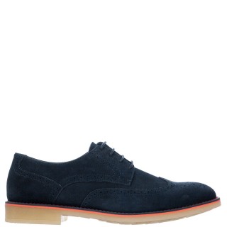 Ανδρικά Casual Παπούτσια 23K-1004-3 Δέρμα Nubuck Μπλέ KRICKET