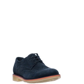 Ανδρικά Casual Παπούτσια 23K-1004-3 Δέρμα Nubuck Μπλέ KRICKET