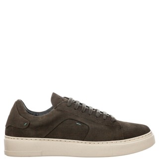 Ανδρικά Sneakers 23X-4002-3 Δέρμα Nubuck Χακί KRICKET