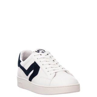 Ανδρικά Sneakers 235658-846-SNEAKERS Δέρμα Καστόρι-Eco-Leather Λευκό-Μπλέ Levi's