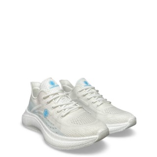 Γυναικεία Sneakers 102268281-VENDA Ύφασμα Φιλτιρέ Λευκό LUMBERJACK