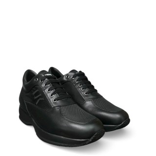 Ανδρικά Sneakers 102269139-RAUL Δέρμα Μαύρο LUMBERJACK