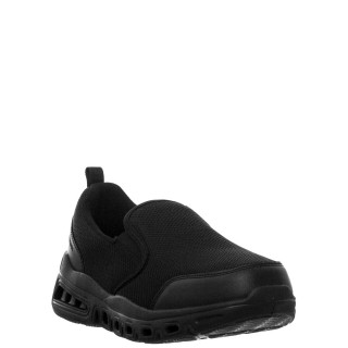 Ανδρικά Sneakers SMH4202-001-T05-FLOW Ύφασμα Μαύρο Lumberjack