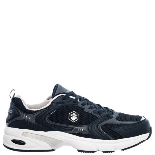 Ανδρικά Sneakers SMI2611-001-T54-ATHENS Ύφασμα-Eco-Leather Μπλέ Lumberjack