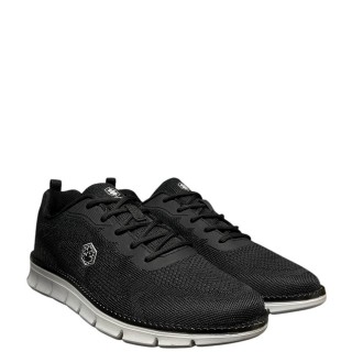 Ανδρικά Sneakers SMM4811-002-U22-WILL Ύφασμα Μαύρο Lumberjack