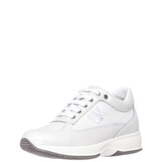 Γυναικεία Sneakers SW01305 008 V89 RAUL Δέρμα Λευκό Περλέ Lumberjack