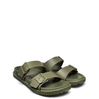 Ανδρικές Σαγιονάρες & Παντόφλες PMS700011-785-OCEAN BRAND Σιλικόνη Χακί PEPE JEANS