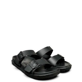 Ανδρικές Σαγιονάρες & Παντόφλες PMS700011-999-OCEAN BRAND Σιλικόνη Μαύρο PEPE JEANS