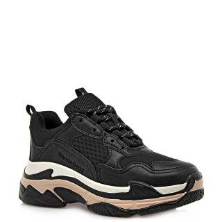 Γυναικεία Sneakers R116W7033414 Eco-Leather Μαύρο Renato Garini