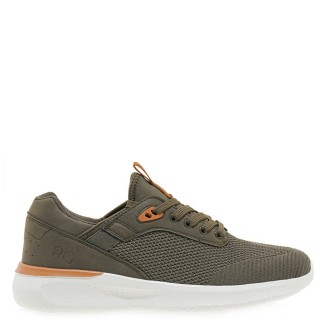 Ανδρικά Sneakers S565V006275A Ύφασμα Χακί RENATO GARINI