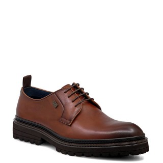 Ανδρικά Casual Παπούτσια T515W3132532 Δέρμα Ταμπά RENATO GARINI