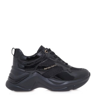Γυναικεία Sneakers V119R164429Z Λουστρίνι Μαύρο RENATO GARINI Γυναικεία Sneakers V119R164429Z Λουστρίνι Μαύρο RENATO GARINI