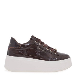 Γυναικεία Sneakers V119R88533N5 Eco-Leather Κροκό Καφέ RENATO GARINI