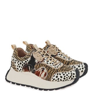 Γυναικεία Sneakers V119R950370Q Δέρμα Pony Skin Πολύχρωμο RENATO GARINI
