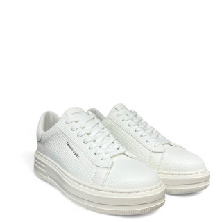Ανδρικά Sneakers V57000682N86 Eco-Leather Off White RENATO GARINI