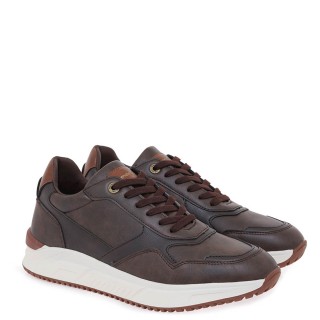 Ανδρικά Sneakers V570010029S1 Eco-Leather Καφέ RENATO GARINI