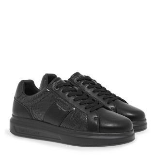 Ανδρικά Sneakers V57009633133 Eco-Leather-Eco-Leather Φίδι Μαύρο Renato Garini