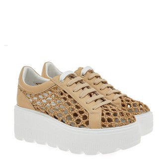 Γυναικεία Sneakers W119R6113586 Eco-Leather Μπεζ RENATO GARINI