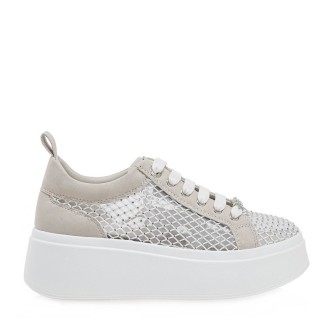 Γυναικεία Sneakers W119R61534V4 Ύφασμα Φιλτιρέ Off White RENATO GARINI