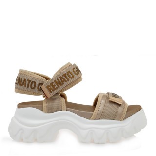 Γυναικεία Πέδιλα W428A2924L46 Eco-Leather Πλατίνα RENATO GARINI