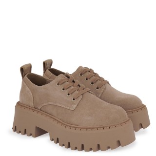 Γυναικεία Casual Παπούτσια X103R2363416 Δέρμα Καστόρι Camel RENATO GARINI