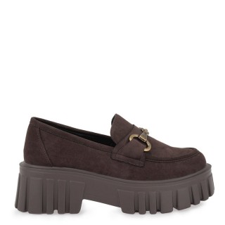 Γυναικεία Μοκασίνια & Loafers X119R6223504 Eco-Suede Καφέ RENATO GARINI