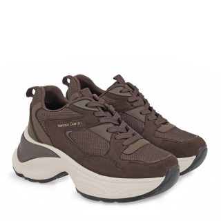 Γυναικεία Sneakers X119R7103501 Eco-Suede Καφέ RENATO GARINI