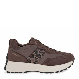 Γυναικεία Sneakers X119R8073801 Eco-Suede Καφέ-Λεοπάρ RENATO GARINI