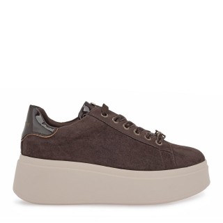 Γυναικεία Sneakers X119R8853AF2 Eco-Suede Καφέ RENATO GARINI