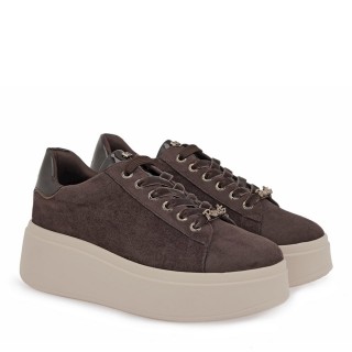 Γυναικεία Sneakers X119R8853AF2 Eco-Suede Καφέ RENATO GARINI