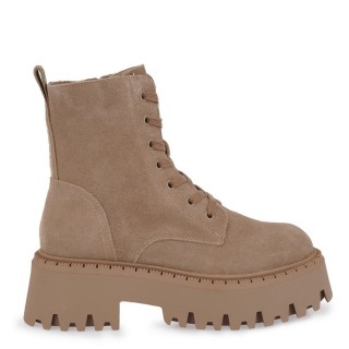 Γυναικεία Μποτάκια X303R2383416 Δέρμα Καστόρι Camel RENATO GARINI