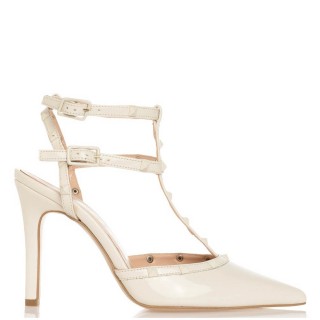 Γυναικείες Γόβες 24-235 Λουστρίνι Off White Sante