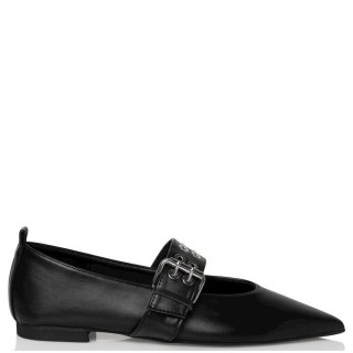 Γυναικείες Μπαλαρίνες 24-705 Eco-Leather Μαύρο SANTE