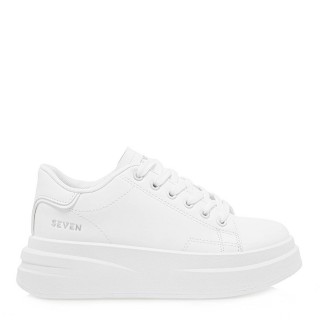Γυναικεία Sneakers U130E0042651 Eco-Leather Λευκό SEVEN