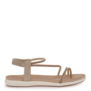 Γυναικεία Πέδιλα U489Q96727K0 Στράς Πλατίνα SEVEN