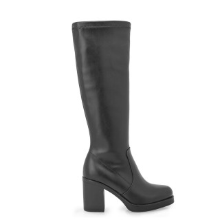 Γυναικείες Μπότες V227E6225001 Ελαστικό Eco-Leather Μαύρο SEVEN