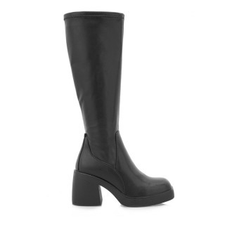 Γυναικείες Μπότες V234Y8834001 Ελαστικό Eco-Leather Μαύρο SEVEN