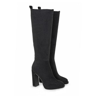 Γυναικείες Μπότες V267V1776004 Eco-Suede Μαύρο SEVEN