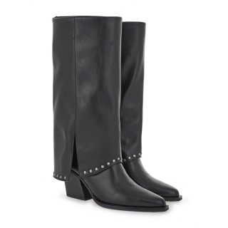 Γυναικείες Μπότες V270V5314001 Eco-Leather Μαύρο SEVEN