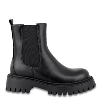 Γυναικεία Μποτάκια V327E7742001 Eco-Leather Μαύρο SEVEN