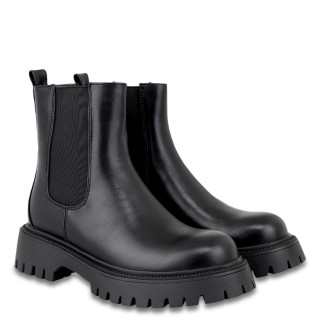 Γυναικεία Μποτάκια V327E7742001 Eco-Leather Μαύρο SEVEN