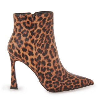 Γυναικεία Μποτάκια V385L0255812 Eco-Leather Λεοπάρ SEVEN