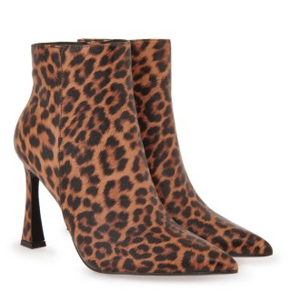 Γυναικεία Μποτάκια V385L0255812 Eco-Leather Λεοπάρ SEVEN