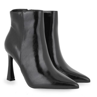 Γυναικεία Μποτάκια V385L0255G15 Eco-Leather Μαύρο SEVEN