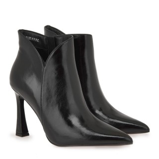 Γυναικεία Μποτάκια V385L0565G15 Eco-Leather Μαύρο SEVEN